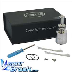Stainless Steel Phoenix Rebuildable Dual Coil (IGO-W Dual Coil) Atomizer Stainless Steel Phoenix Rebuildable Dual Coil (IGO-W Dual Coil) Atomizer